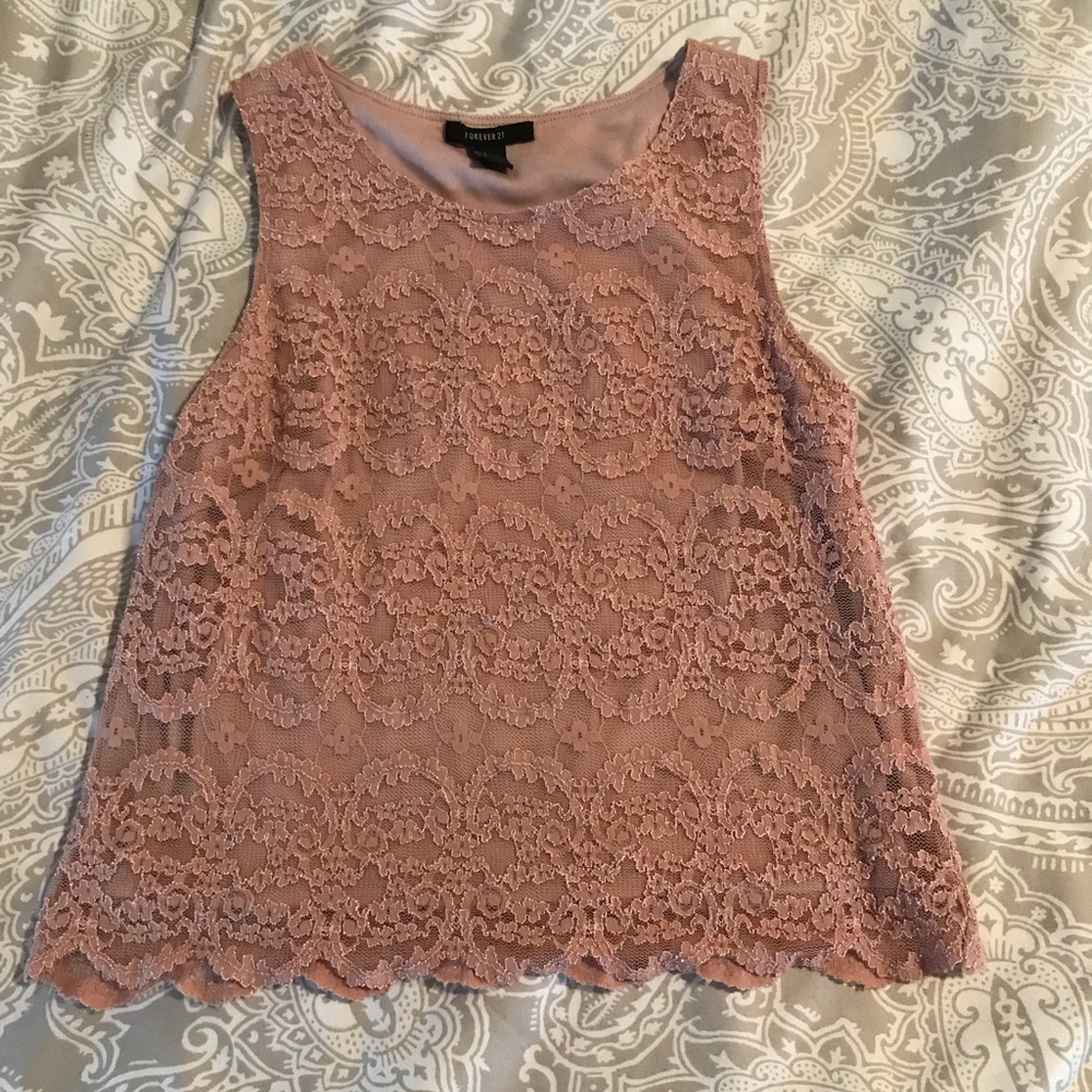 Lace tank!